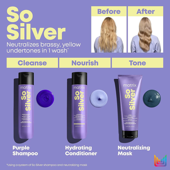 Matrix - Total Results - Color Obsessed So Silver - Mask
