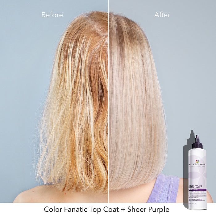 Pureology Color Fanatic Top Coat + Tone  Hair Gloss 200ml