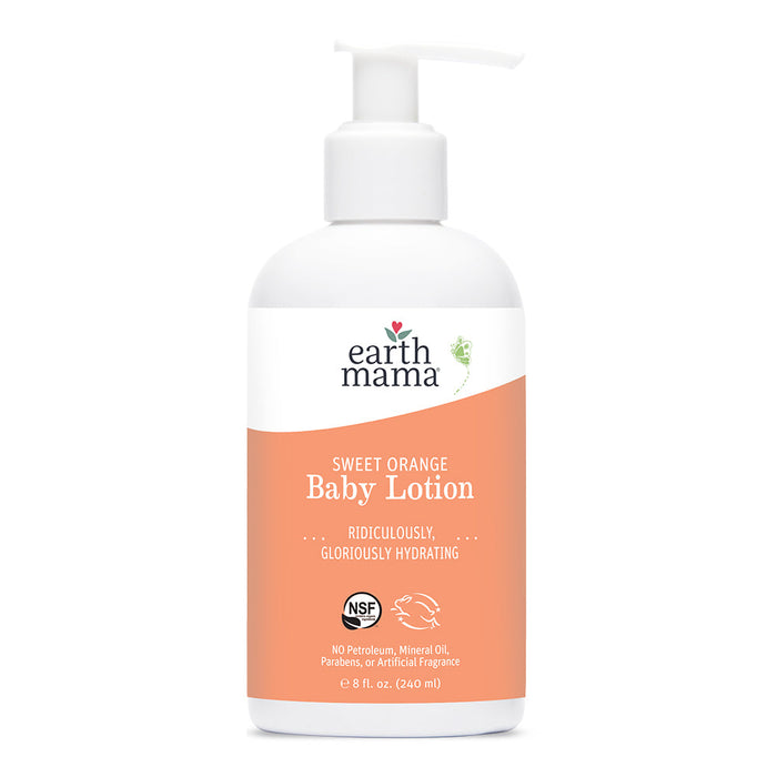 Sweet Orange Baby Lotion 8 fl. oz. (240 ml) - ProCare Outlet by Earth Mama