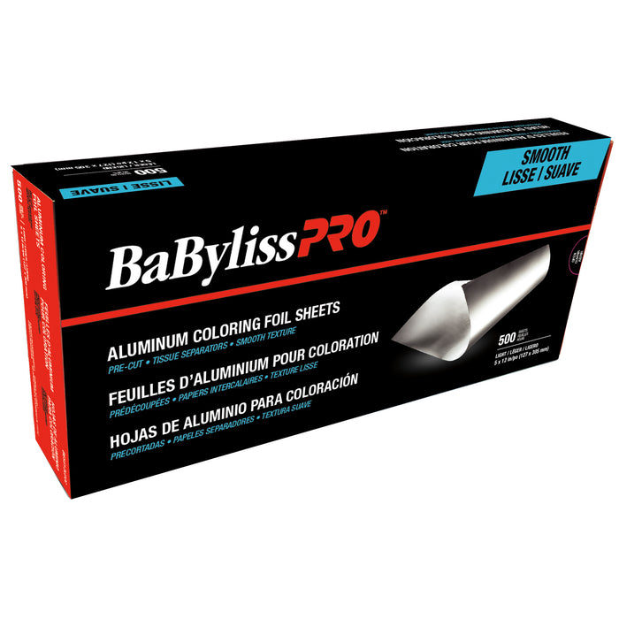 BaBylissPRO Aluminum Coloring Foil, 500 Sheets