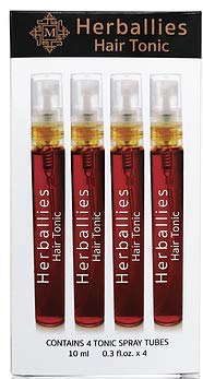 Herballies Hair Tonic (4 Tonic Spray Tubes) - ProCare Outlet by Prohair
