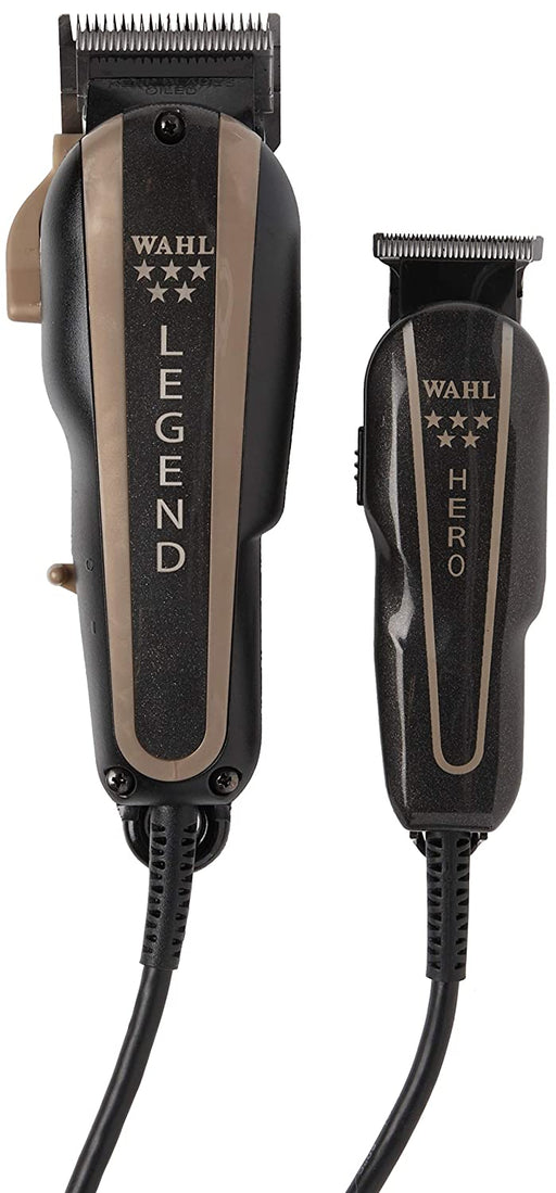 Wahl Professional 5-Star Barber Combo #56272 - Legend Clipper and Hero T-Blade Trimmer - ProCare Outlet by Wahl