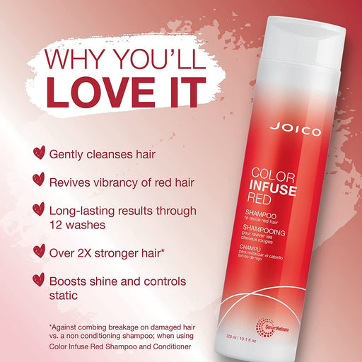 Color Infuse Red Shampoo - by Joico |ProCare Outlet|