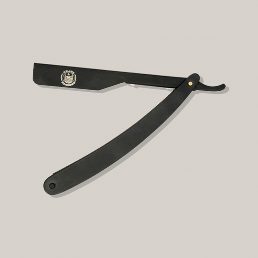 Brave & Bearded -Black Straight Blade Razor with Slider #rzsld-05 - ProCare Outlet by Brave & Bearded