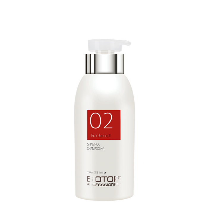 02 ECO DANDRUFF SHAMPOO - 11.15oz (330ml) - ProCare Outlet by Biotop