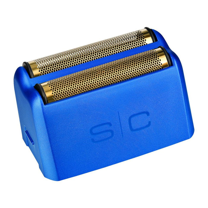 StyleCraft - Replacement Gold Titanium Foil Head for Prodigy Shaver, Metallic Blue - by StyleCraft |ProCare Outlet|