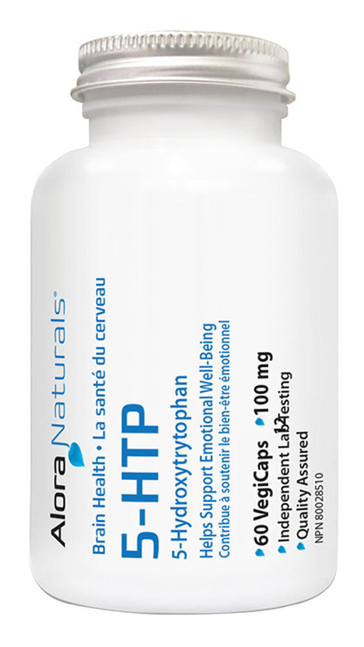 ALORA NATURALS 5-HTP- 100 mg - by Alora Naturals |ProCare Outlet|