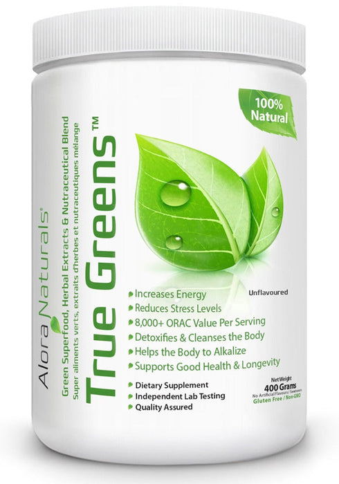 ALORA NATURALS True Greens Unflavoured - by Alora Naturals |ProCare Outlet|
