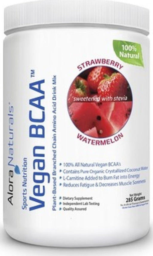 ALORA NATURALS Vegan BCAA (Strawberry Watermelon - 285 gr) - ProCare Outlet by Alora Naturals