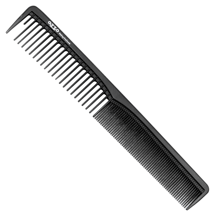 Otto 7 Inch Styling Pro Comb (carbon Fiber Anti Static Heat Resistant) - ProCare Outlet by Otto