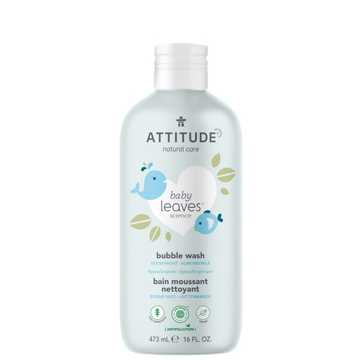 Bubble Wash : BABY LEAVES™ - Almond Milk - by Attitude |ProCare Outlet|