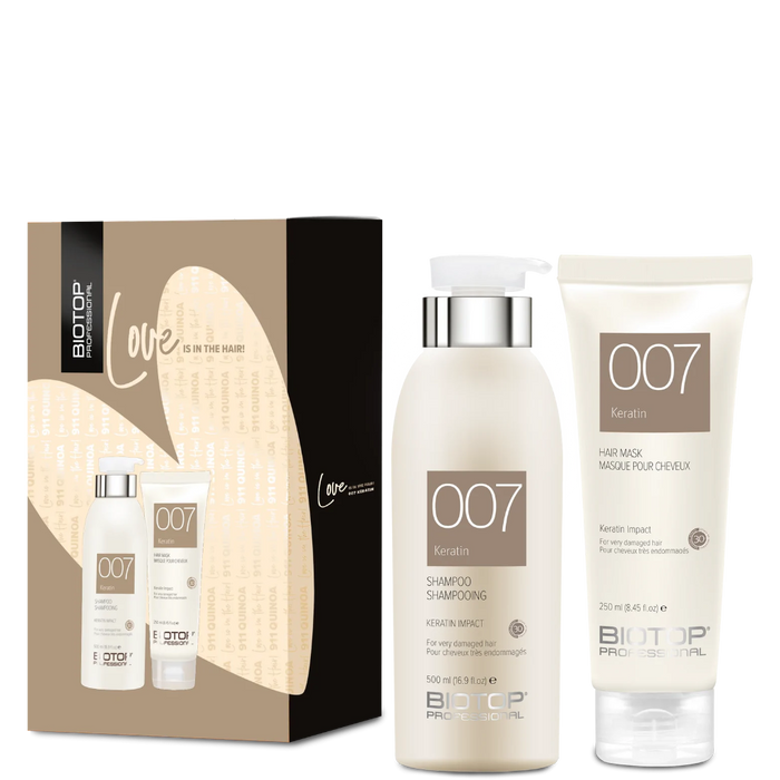 Love is in the Hair - 007 Keratin Repair Kit - ProCare Outlet by Biotop