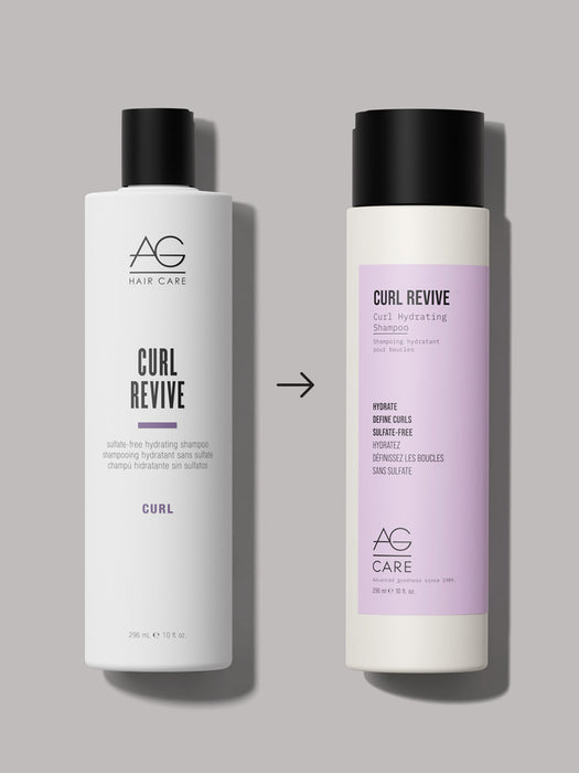CURL REVIVE Curl Hydrating Shampoo - by AG Hair |ProCare Outlet|