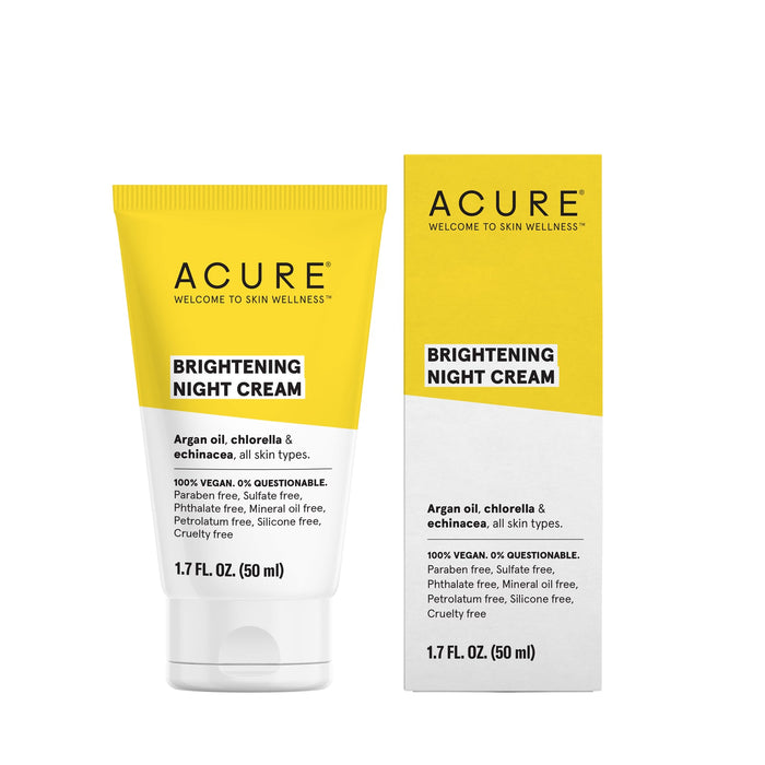 ACURE - Brightening Night Cream - by Acure |ProCare Outlet|