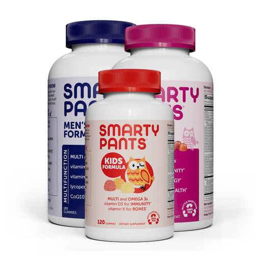 SmartyPants Vitamins - Family SmartyPack: Mens, Womens, Kids - ProCare Outlet by SmartyPants Vitamins
