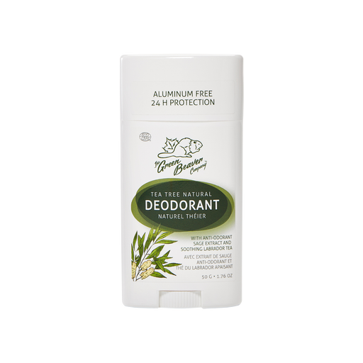 Deodorant - Tea Tree 50 g - by Green Beaver |ProCare Outlet|