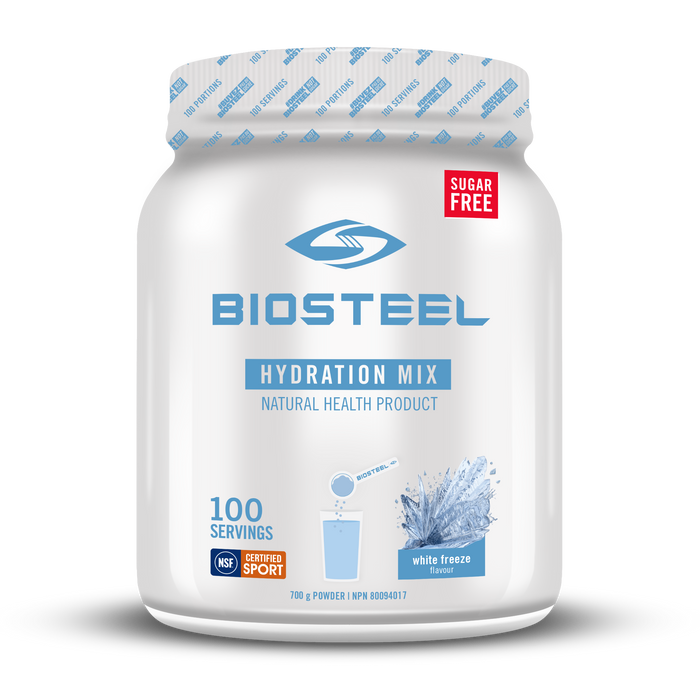 HYDRATION MIX / White Freeze - 100 Servings - by BioSteel Sports Nutrition |ProCare Outlet|