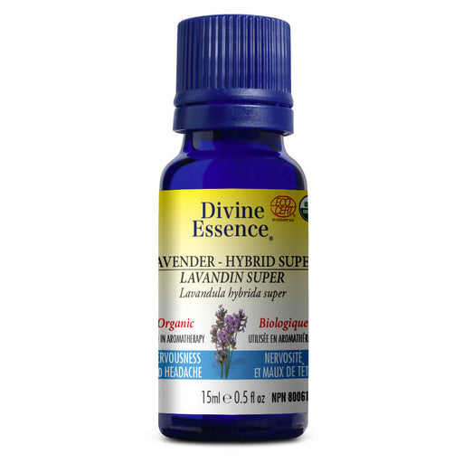 Lavender Hybrid Super Organic Essential Oil 15ml Divine essence - by Divine Essence |ProCare Outlet|