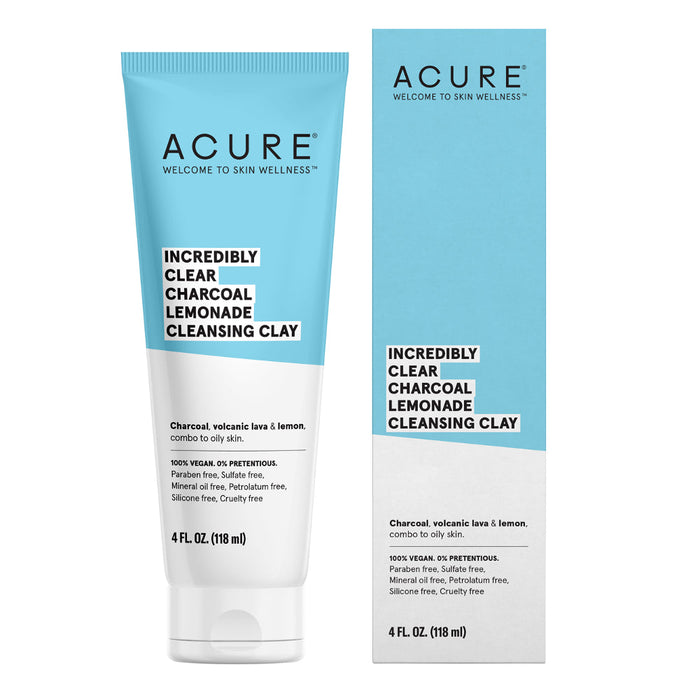 ACURE - Incredibly Clear Charcoal Lemonade Cleansing Clay - by Acure |ProCare Outlet|