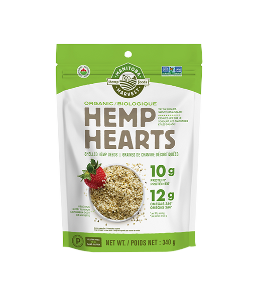 Organic Hemp Hearts - 340 g - by Manitoba Harvest |ProCare Outlet|