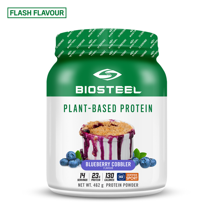 Plant-Based Protein / Blueberry Cobbler - 14 Servings - ProCare Outlet by BioSteel Sports Nutrition