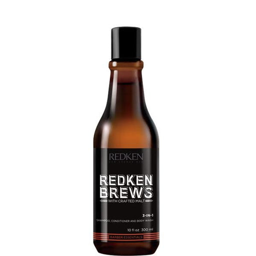 Redken - Brews - 3-in-1 shampoo, conditionner and body wash |10oz| - by Redken |ProCare Outlet|