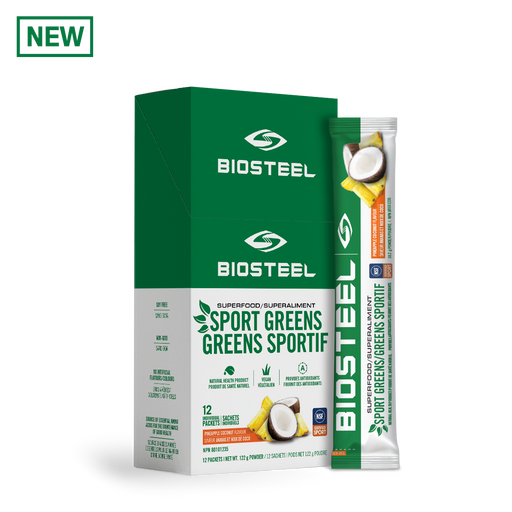 SPORT GREENS / Pineapple Coconut - 12 Servings - by BioSteel Sports Nutrition |ProCare Outlet|