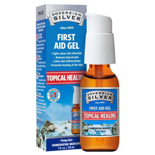 First Aid Gel - Pump - 1oz - by Sovereign Silver |ProCare Outlet|