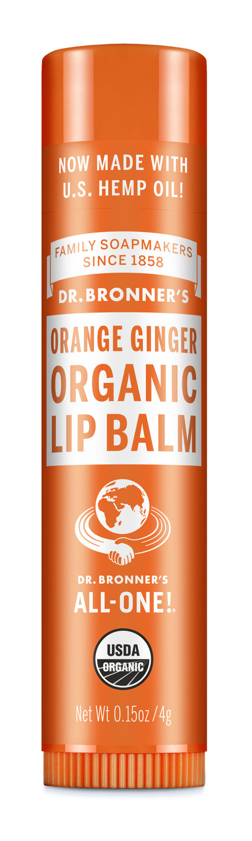 Orange Ginger - Organic Lip Balms - by Dr Bronner's |ProCare Outlet|