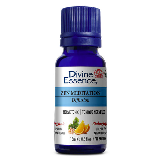 Zen Meditation Blend Organic Essential Oil, DIVINE ESSENCE - 15ml - ProCare Outlet by Divine Essence