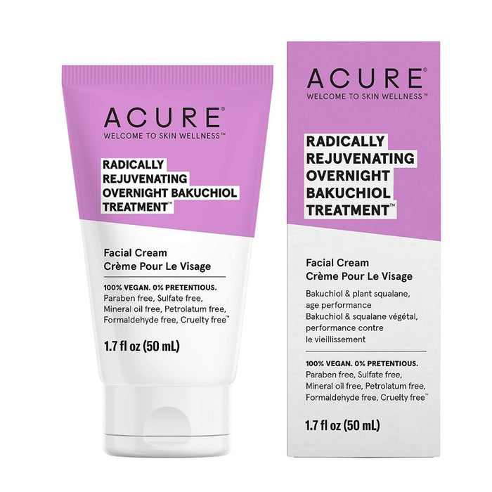 ACURE - Radically Rejuvenating Overnight Bakuchiol Cream - by Acure |ProCare Outlet|