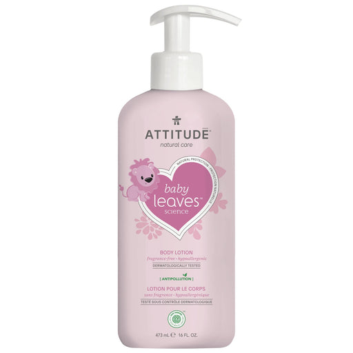 Body Lotion : BABY LEAVES™ - Unscented - by Attitude |ProCare Outlet|