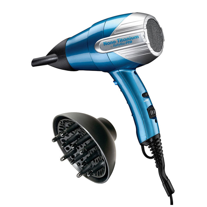Babyliss Pro Ionic and Nano Titanium Compact Hair Dryer BNT5550NC