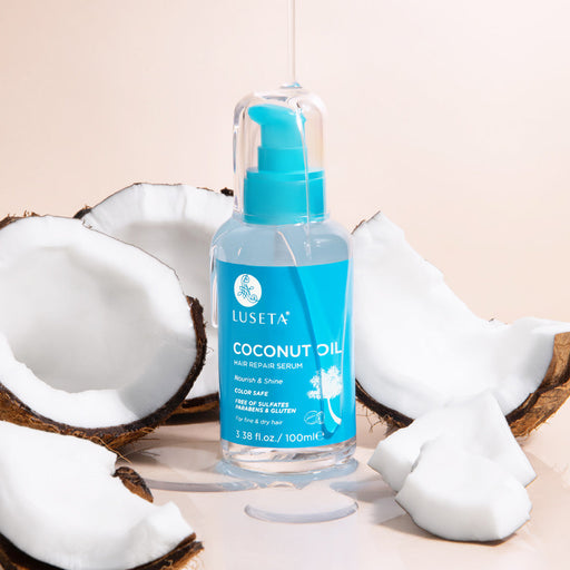 Coconut Oil Hair Repair Serum - 3.4oz - by Luseta Beauty |ProCare Outlet|