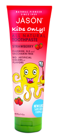 Kids Only Strawberry Toothpaste - ProCare Outlet by Jason Natural Products