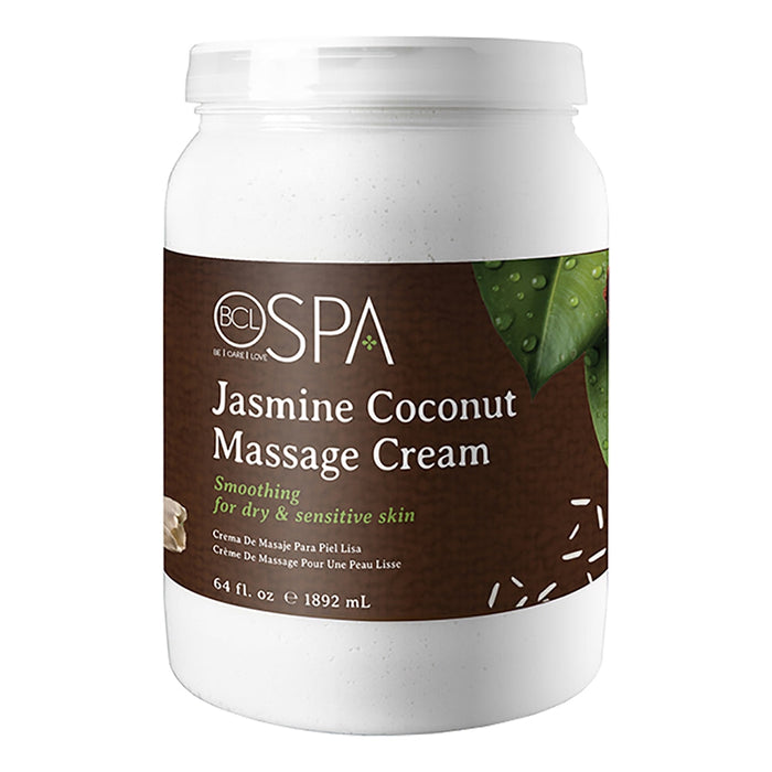BCL Jasmine Coconut Massage Cream 64oz - SALE - by BCL |ProCare Outlet|