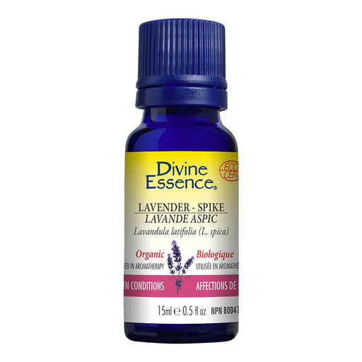 Lavender Spike Organic Essential Oil 15ml, DIVINE ESSENCE - ProCare Outlet by Divine Essence