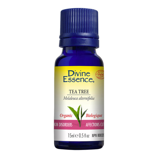 Tea Tree Organic Essential Oil, Divine Essence - 15ml - by Divine Essence |ProCare Outlet|