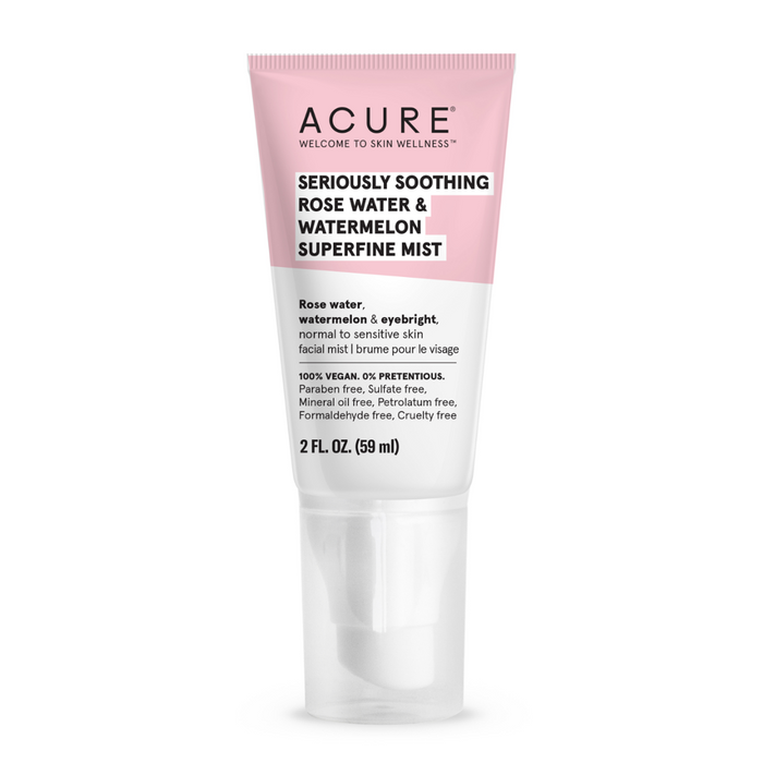ACURE - Seriously Soothing Rose Water & Watermelon Superfine Mist - by Acure |ProCare Outlet|