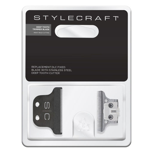 StyleCraft - Trimmer Blade with Dlc Fixed Blade and Steel Deep Tooth Cutter - ProCare Outlet by StyleCraft